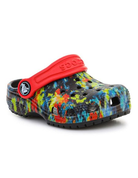 Klapki Crocs Classic Tie Dye Graphic Kids Clog T Jr 206994-4SW