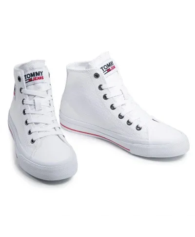 Buty Tommy Jeans Midcut Vulc M EN0EN01370-YBR