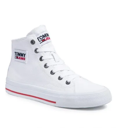 Buty Tommy Jeans Midcut Vulc M EN0EN01370-YBR