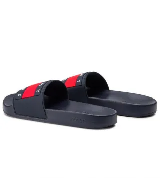 Klapki Tommy Jeans Flag Pool Slide M EM0EM00284-403