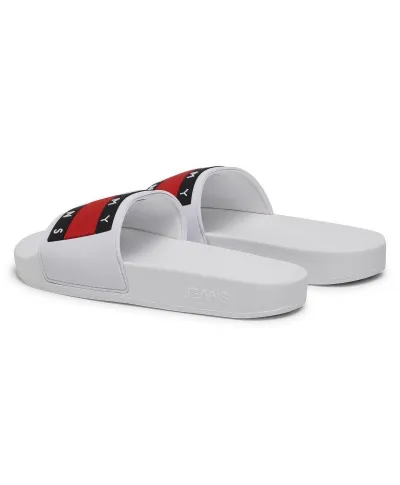 Klapki Tommy Jeans Flag Pool Slide W EN0EN01378-YBR