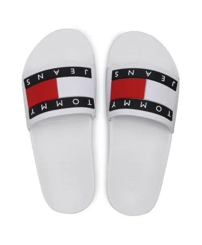 Klapki Tommy Jeans Flag Pool Slide W EN0EN01378-YBR