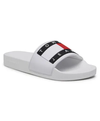 Klapki Tommy Jeans Flag Pool Slide W EN0EN01378-YBR