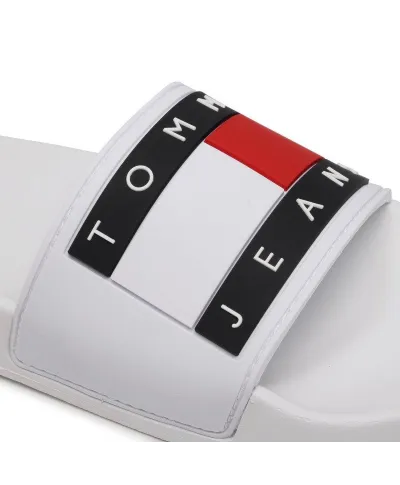 Klapki Tommy Jeans Flag Pool Slide W EN0EN01378-YBR