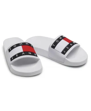 Klapki Tommy Jeans Flag Pool Slide W EN0EN01378-YBR