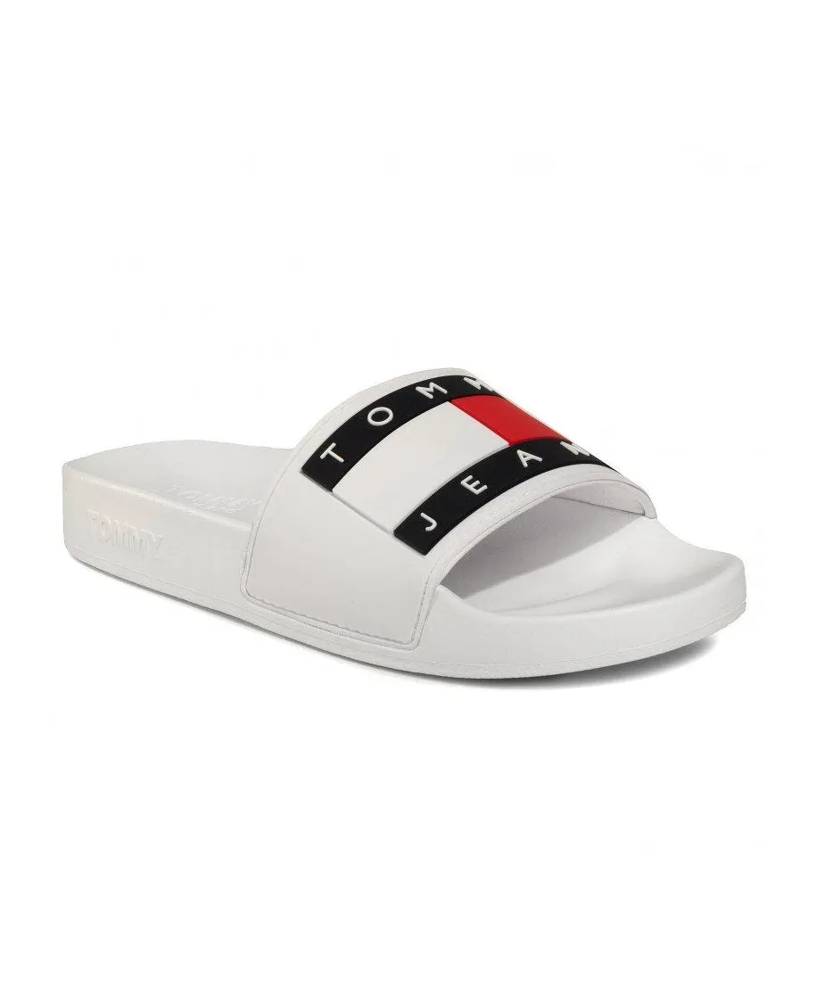 Klapki Tommy Jeans Flag Pool Slide W EN0EN00474-YBS