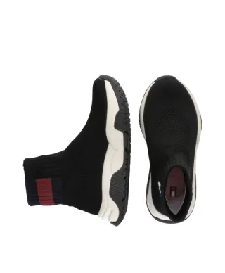 Buty Tommy Hilfiger Sock Sneaker Black W T3A9-33007-0702999-