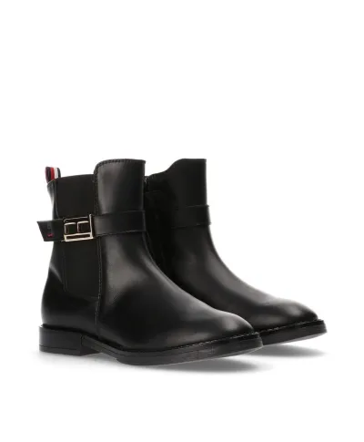 Botki Tommy Hilfiger Chelsea Boot Black W T4A5-33048-0036999