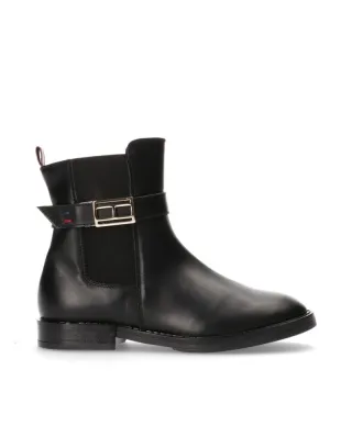 Botki Tommy Hilfiger Chelsea Boot Black W T4A5-33048-0036999