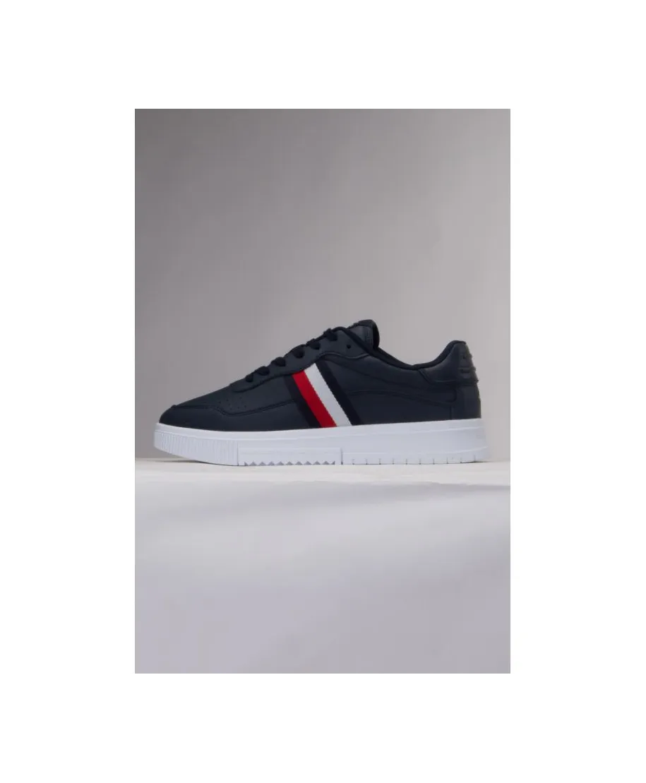 Buty Tommy Hilfiger Supercup Leather Stripes M FM0FM04824 DW