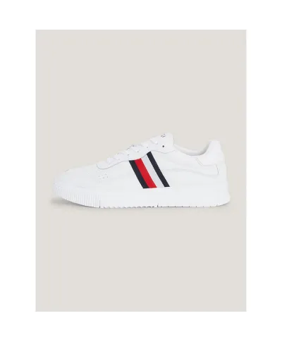 Buty Tommy Hilfiger Supercup Lealther Stripes M FM0FM04824YB