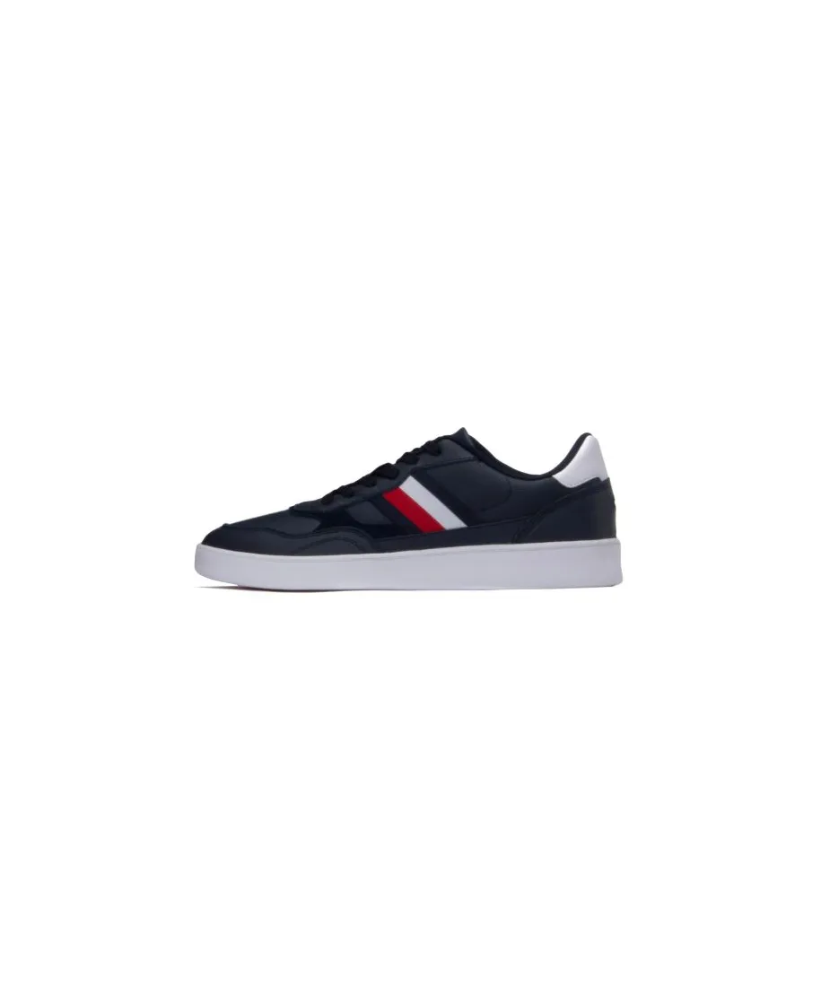 Buty Tommy Hilfiger Court Cupsole Retro Lth Stripes M FM0FM0