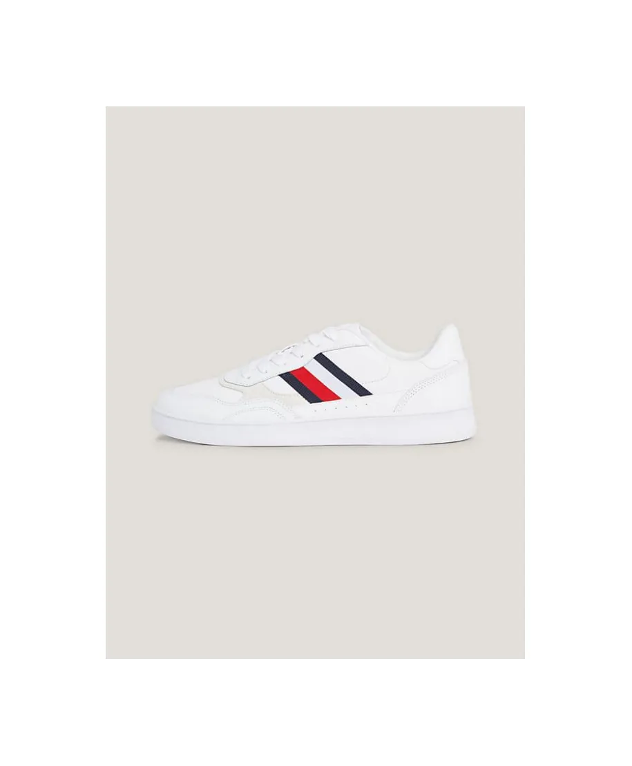 Buty Tommy Hilfiger Court Cupsole Retro Lth Stripes M FM0FM