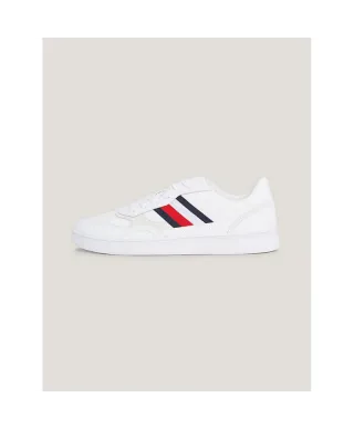 Buty Tommy Hilfiger Court Cupsole Retro Lth Stripes M FM0FM