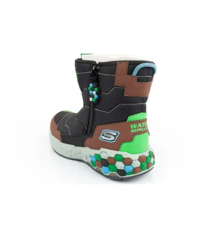 Śniegowce Skechers Jr 402216L BKBR