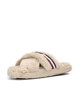 Pantuflas de casa Tommy Hilfiger Ful Cross Strap Mujer FW0FW07