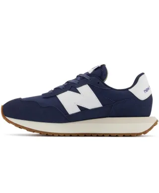 Buty New Balance Jr GS237PD granatowe