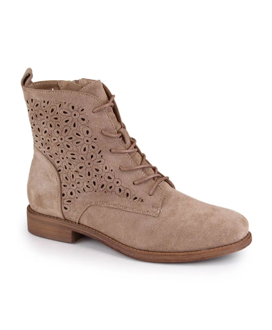 Botas de ante S Barski W OLI244 beige