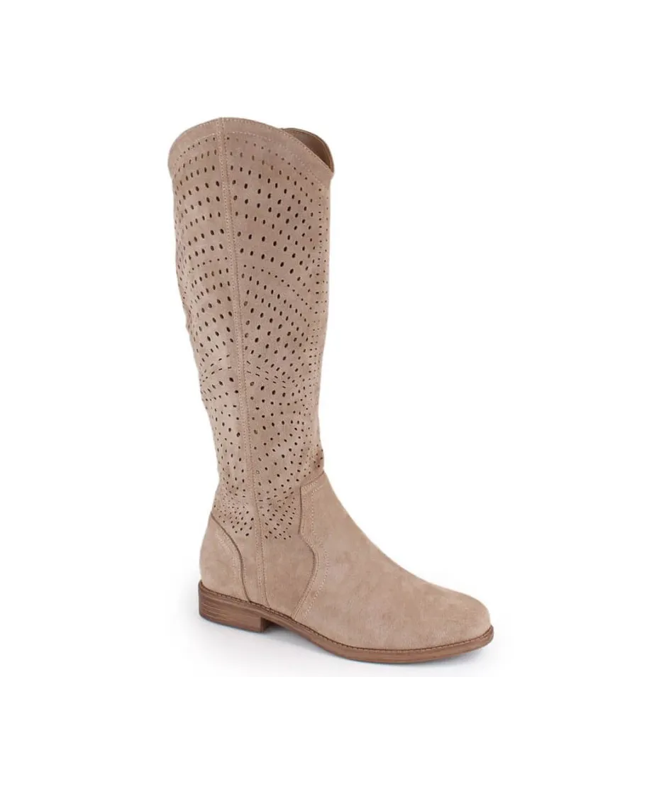 Botas de ante S Barski W OLI245 beige