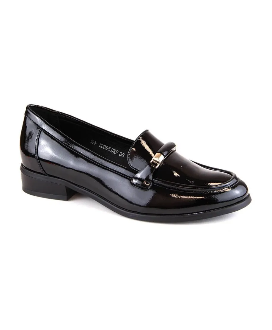 Patent leather shoes Potocki W WOL204B black