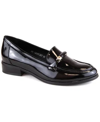 Patent leather shoes Potocki W WOL204B black