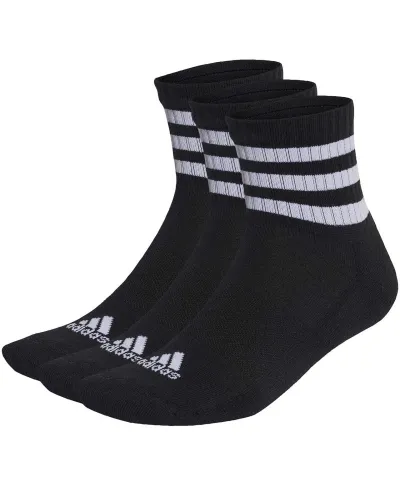 Skarpety adidas 3-Stripes Cushioned Sportswear Mid-Cut Socks