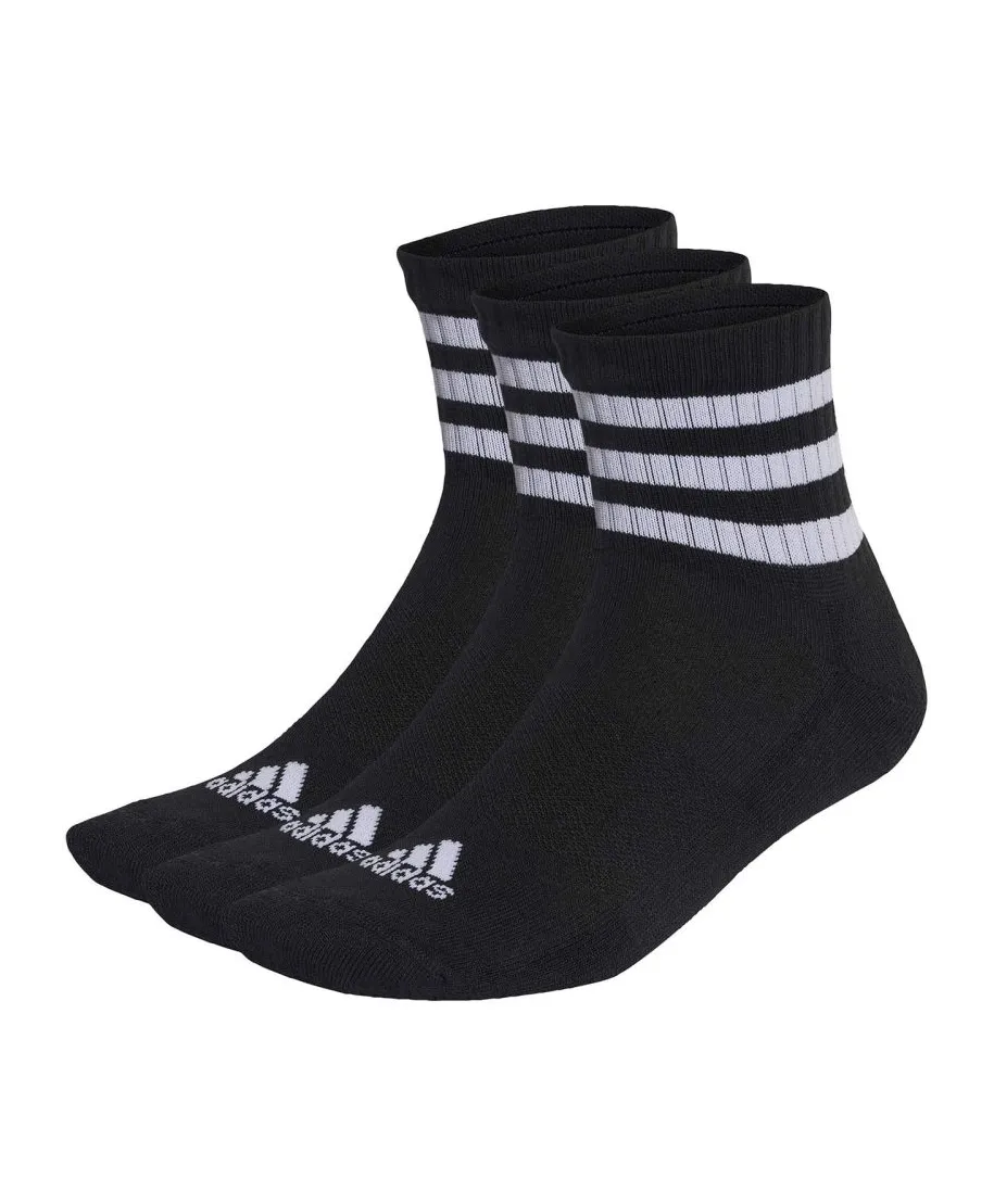 Skarpety adidas 3-Stripes Cushioned Sportswear Mid-Cut Socks