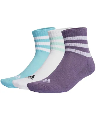 Skarpety adidas 3-Stripes Cushioned Sportswear Mid-Cut Socks