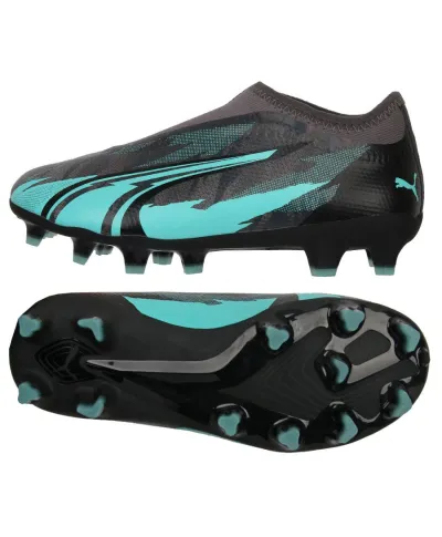 Buty Puma Ultra Match LL Rush FG AG Jr 107832-01