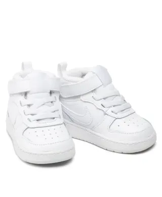 Buty Nike Court Borough Mid2 (TDV) Jr CD7784-100