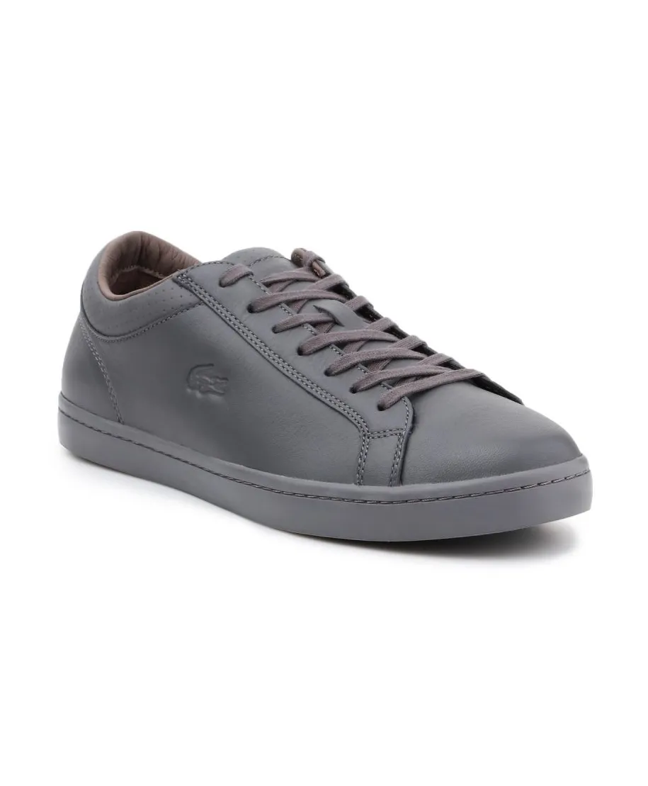 Buty Lacoste Straightset 4 Srm Gry Leather M 30SRM4015