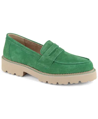 Filippo W PAW510A green suede leather shoes