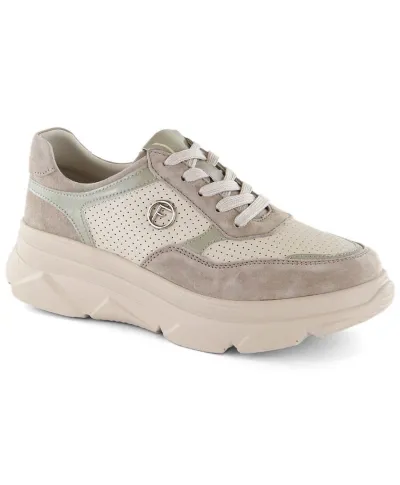 Deportivas Filippo W PAW531B piel beige