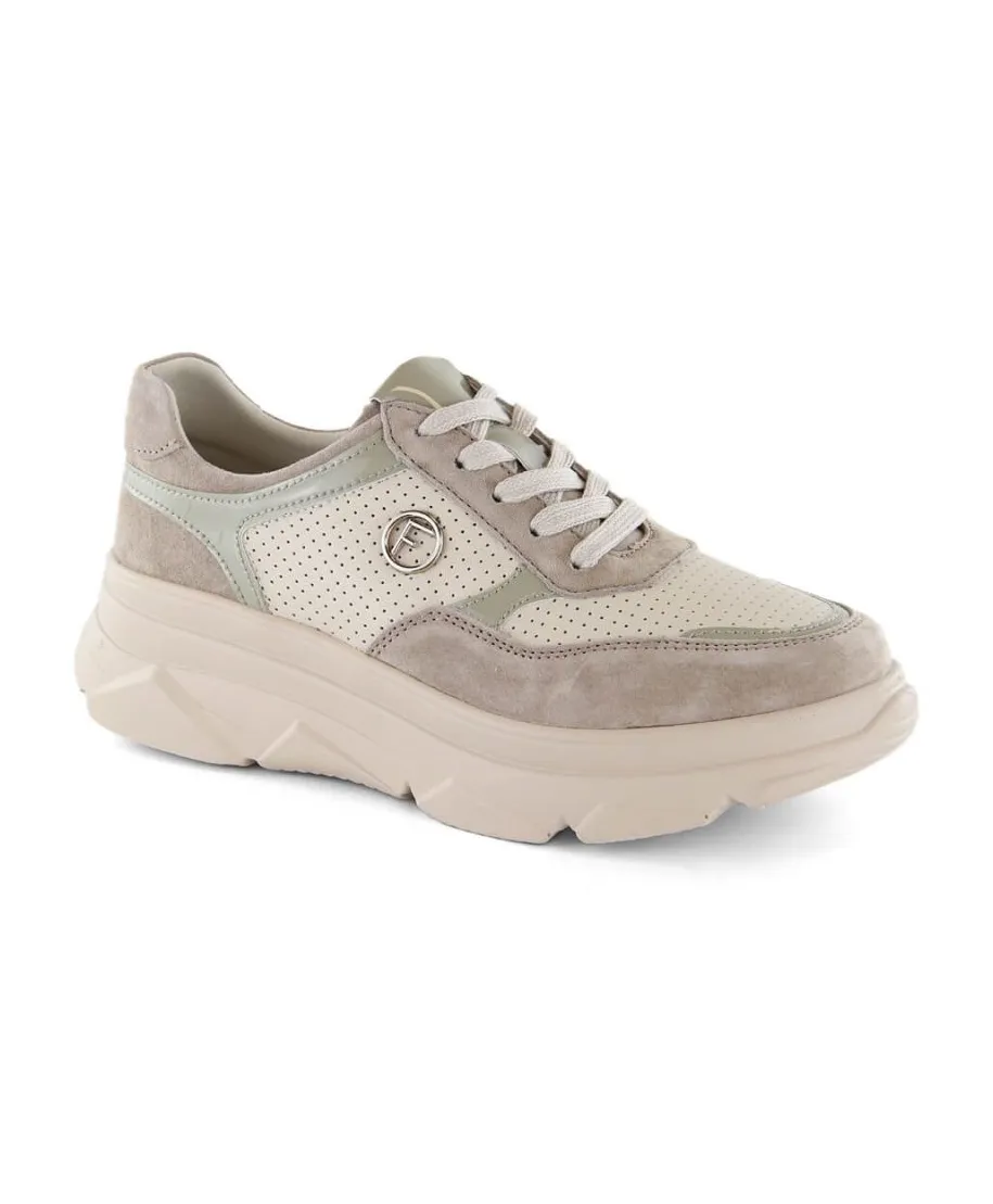 Deportivas Filippo W PAW531B piel beige