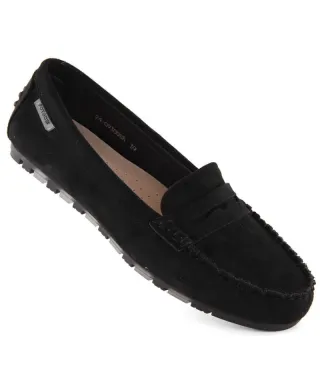 Potocki W WOL240A mocasines de ante, negro