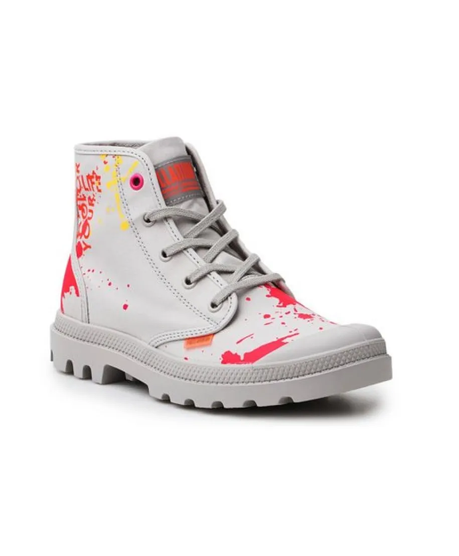 Buty Palladium Hi Explore Moon Grey Pampa W 77051-019-M