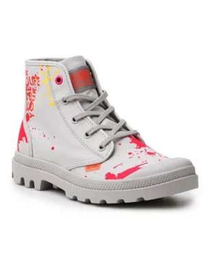 Buty Palladium Hi Explore Moon Grey Pampa W 77051-019-M