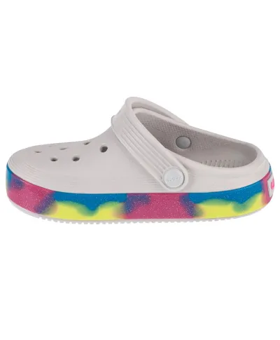 Klapki Crocs Off Court Glitter Band Kids Clog Jr 209714-1FS