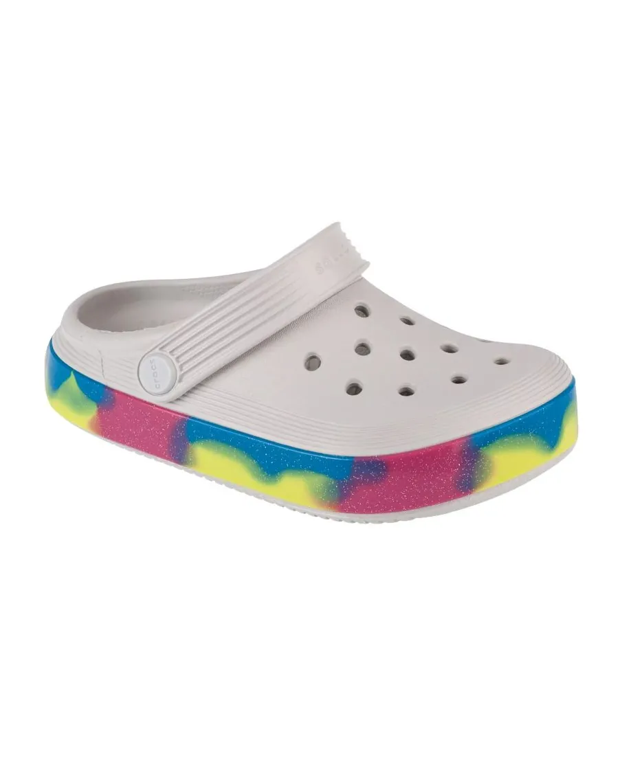 Klapki Crocs Off Court Glitter Band Kids Clog Jr 209714-1FS