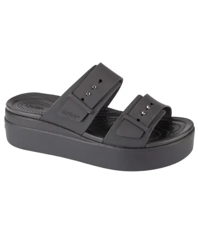 Sandalia de cuña baja Klapki Crocs Brooklyn W 207431-001