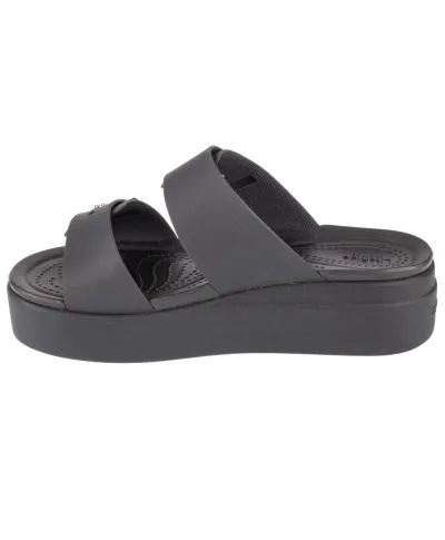 Klapki Crocs Brooklyn Low Wedge Sandal W 207431-001