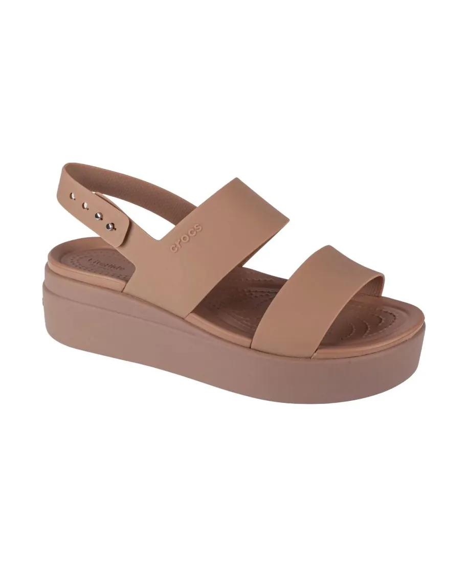 Sandały Crocs Brooklyn Low Wedge W 206453-2EL