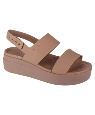 Sandały Crocs Brooklyn Low Wedge W 206453-2EL