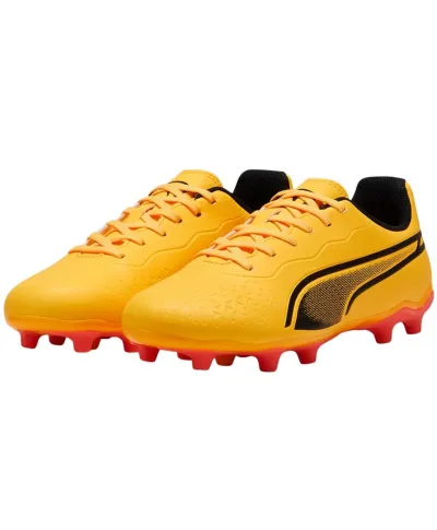 Buty piłkarskie Puma King Match FG AG Jr 107573 05