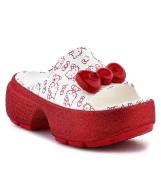 Klapki Crocs Hello Kitty Stomp Slide White W 209815-100