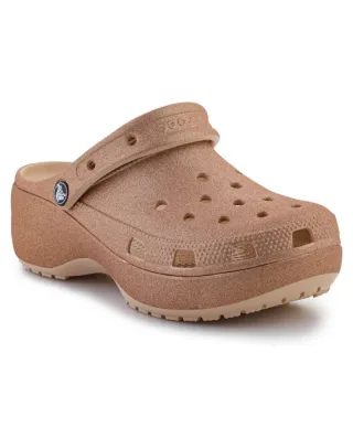 Klapki Crocs Classic Platform Glitter Clog W 207241-2DS