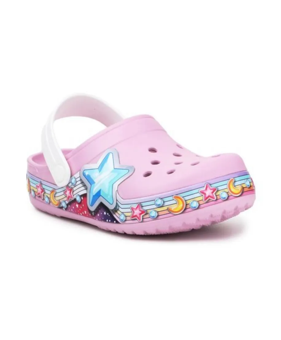 Klapki Crocs FL Star Band Clog Jr 207075-6GD