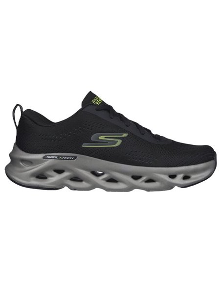 Buty Skechers GO RUN Swirl Tech M 220303-BKLM