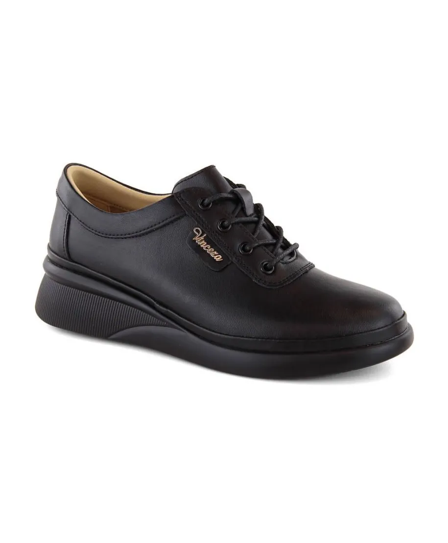 Leather shoes Vinceza W JAN314A black