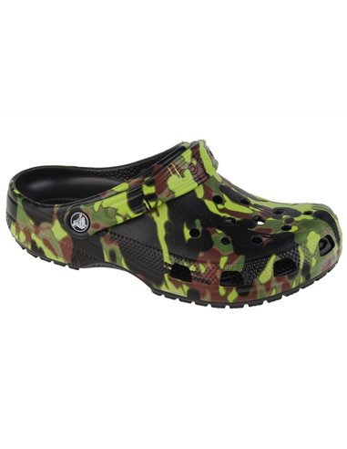 Klapki Crocs Classic Spray Camo Clog Jr 208305-001